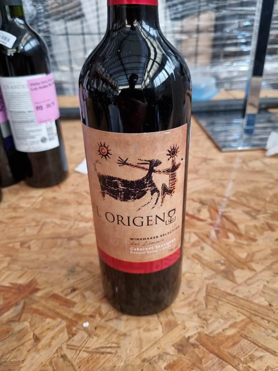 Vinho tinto Cabernet Sauvignon El Origen