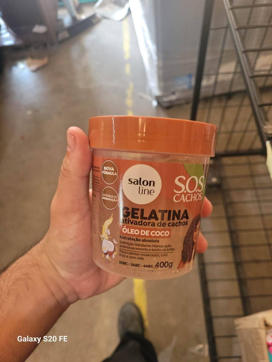 Gelatina ativadora de cachos Salon Line S.O.S Cachos