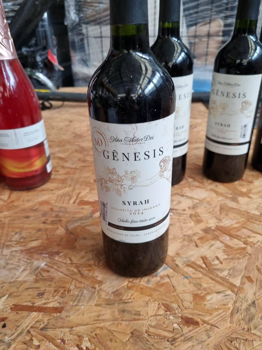 Vinho tinto seco Gênesis Syrah colheita de inverno 2024