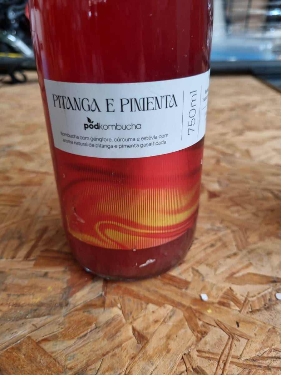 Kombucha Pitanga e Pimenta