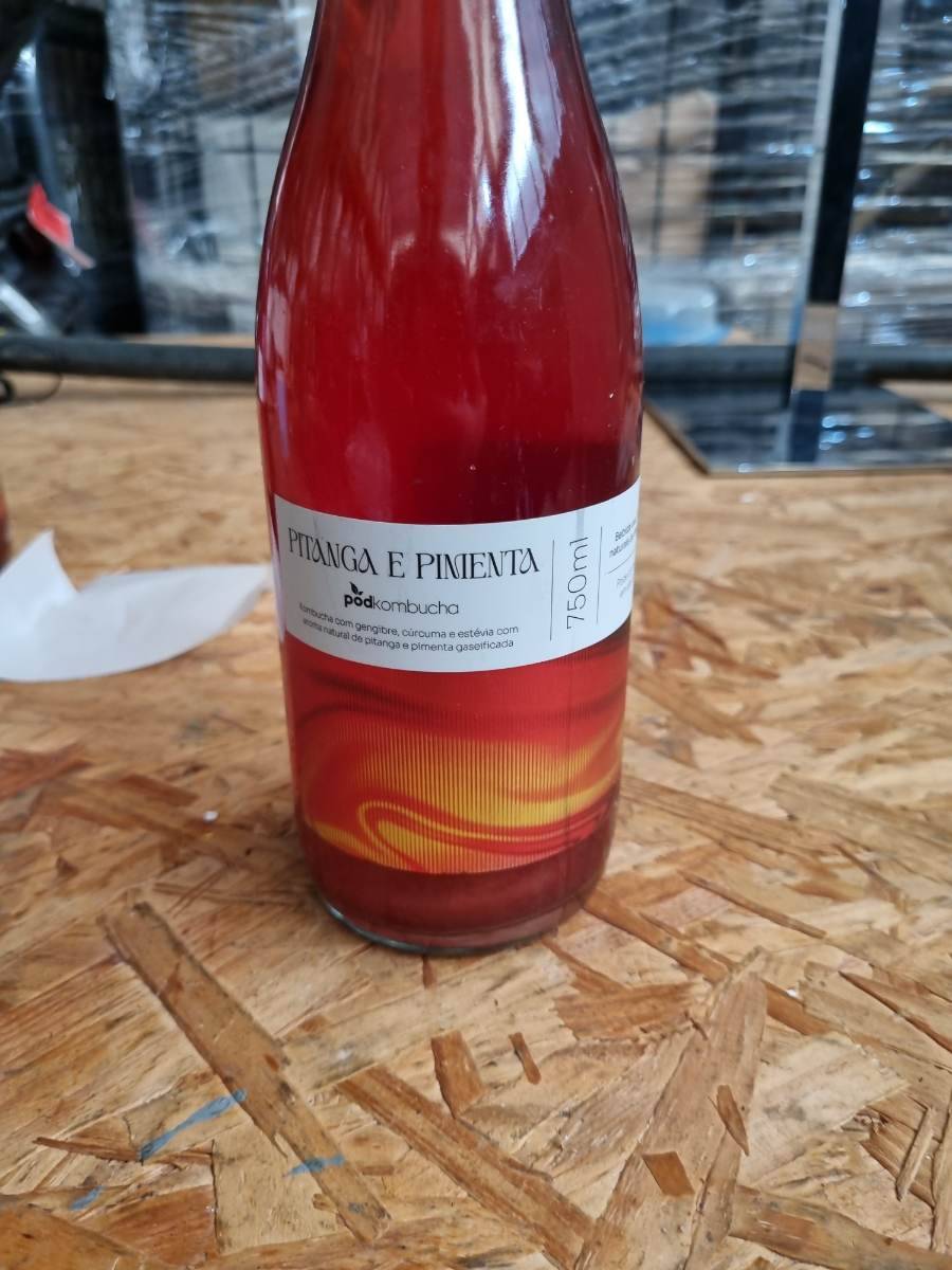 Kombucha Pitanga e Pimenta
