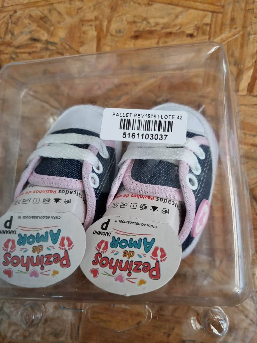 Tênis infantil Pezinhos de Amor
