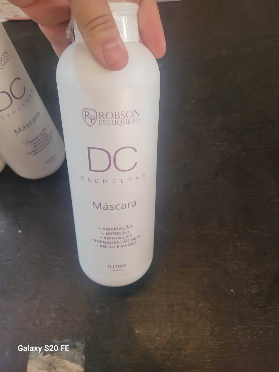 Máscara Deep Clean para cabelo