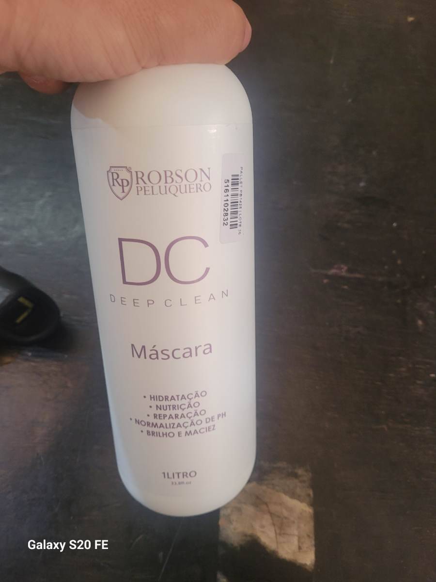 Máscara Deep Clean para cabelo