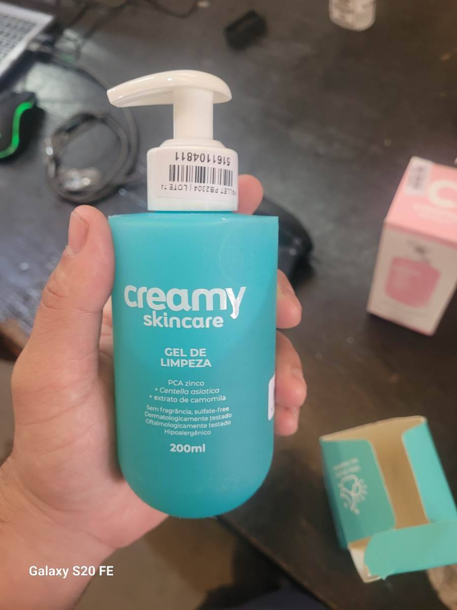 Gel de limpeza Creamy Skincare