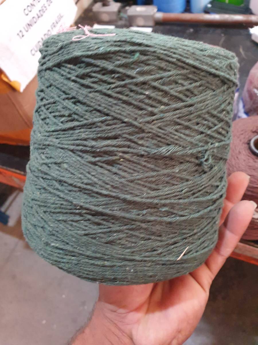 Fio ou linha de algodão para costura ou artesanato