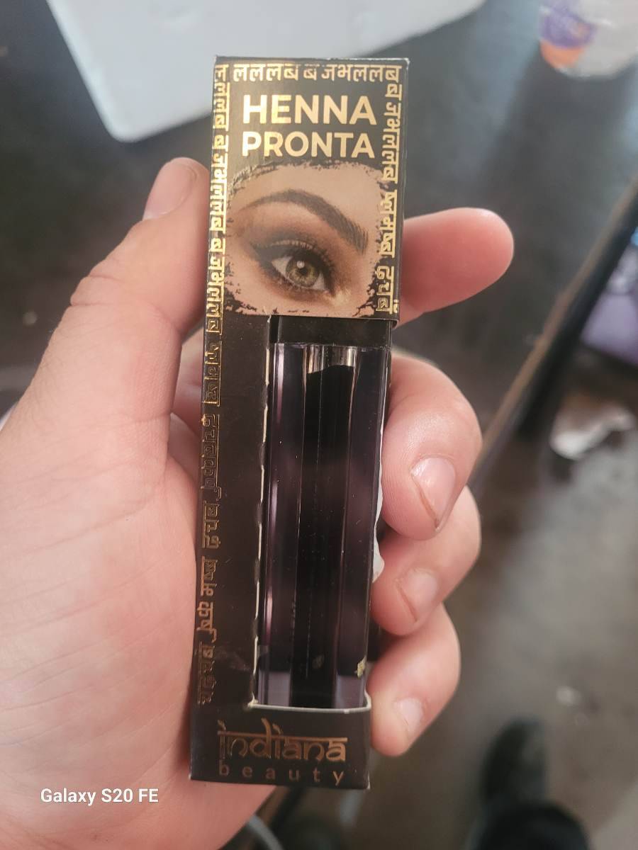 Henna Pronta para sobrancelhas