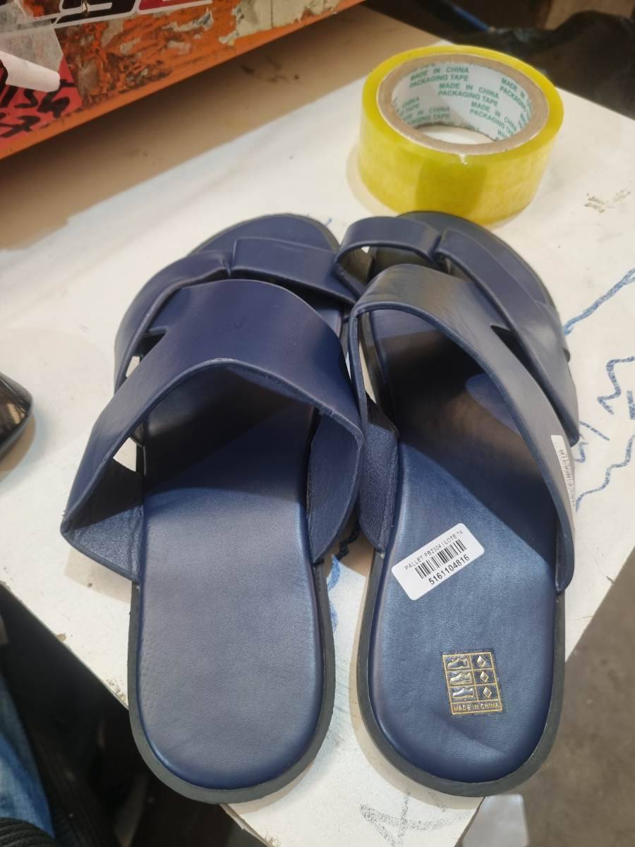 Chinelo masculino azul