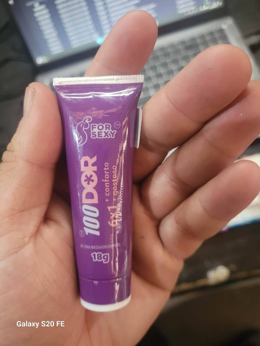 Gel para massagem corporal 100 DOR For Sexy