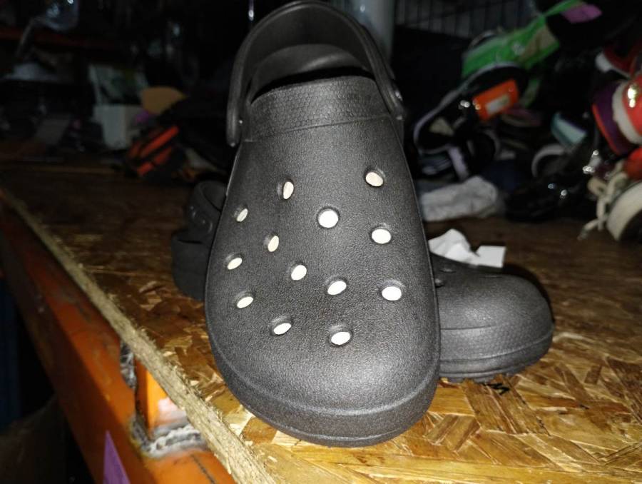Calçado tipo Crocs preto