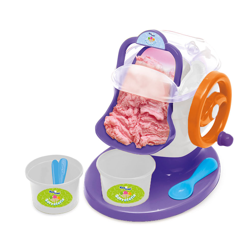 Kids Chef Sorveteria com Acessórios Funcionamento Manual Indicado para +8 Anos Multikids - BR364