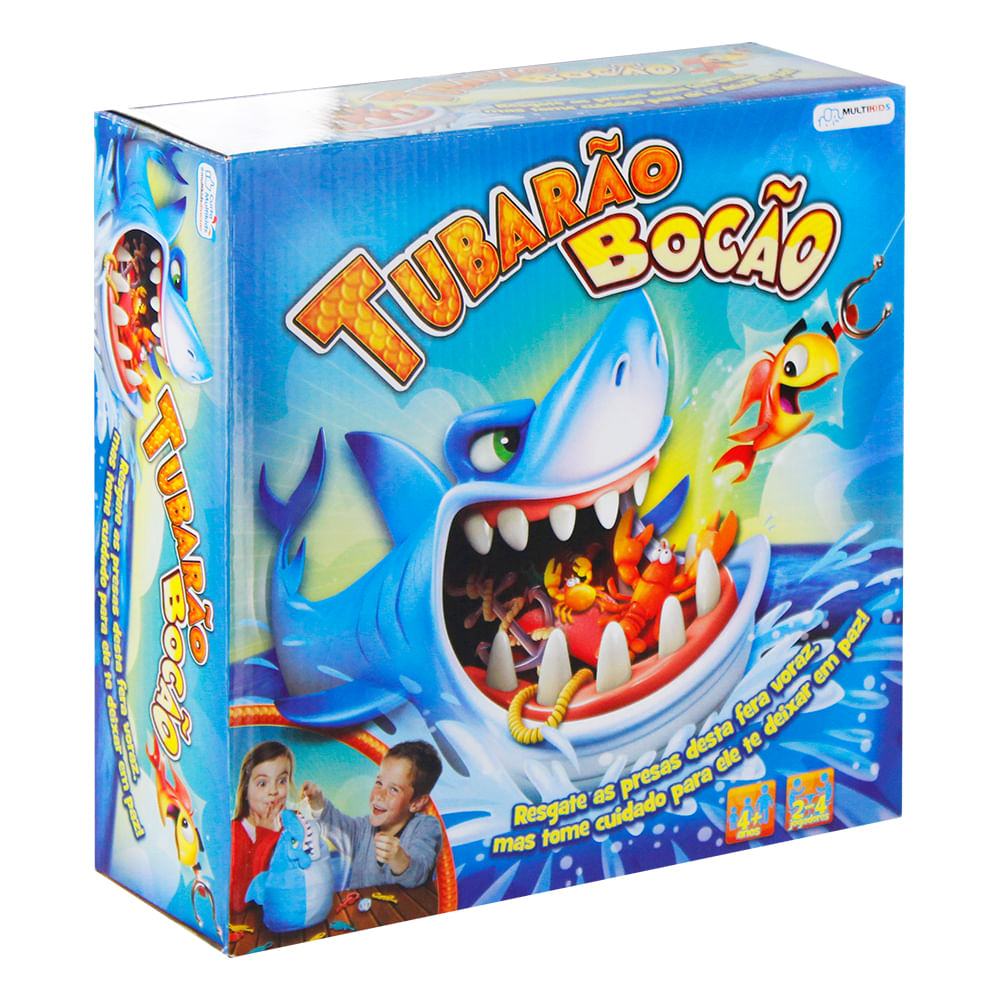Jogo Tubarão Bocão Multikids - BR753