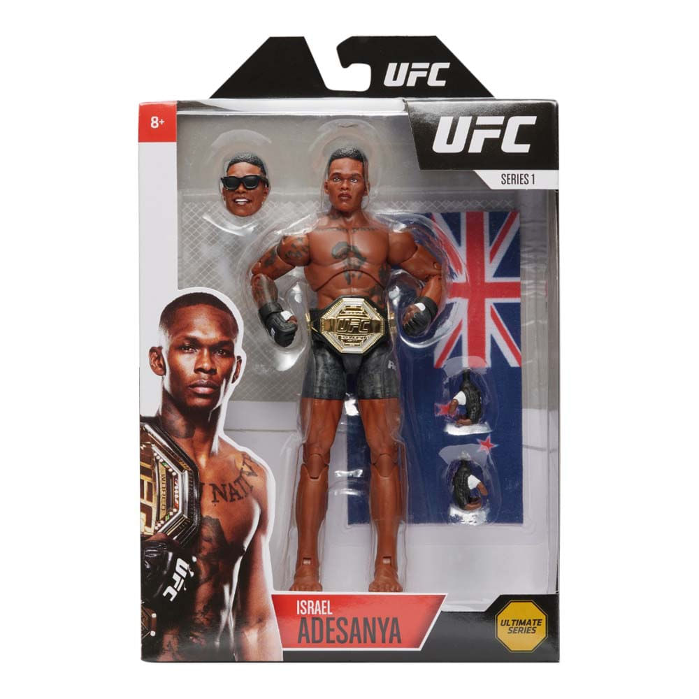 Boneco Articulado Israel Adesanya UFC 17cm Multikids - BR1521