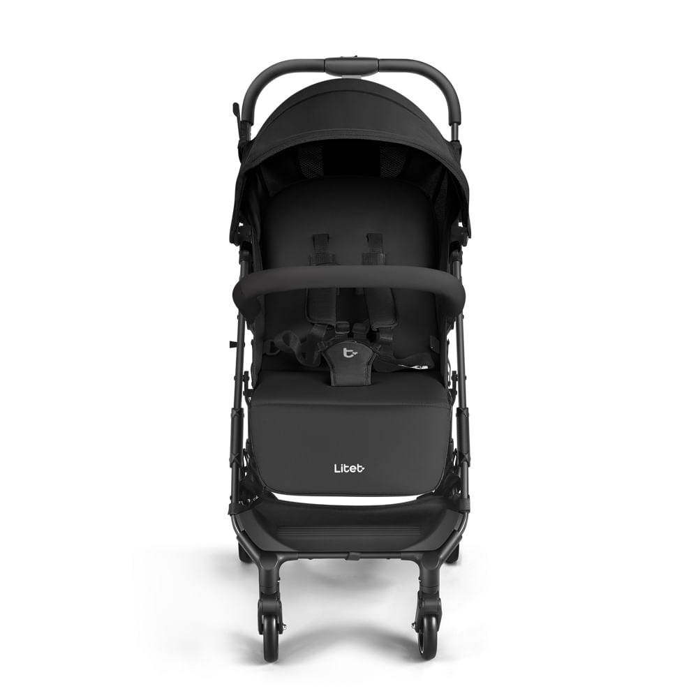 Carrinho de bebê Compacto 0-15 Kg Oppa Preto Litet - BB463OUT [Remanufaturado]
