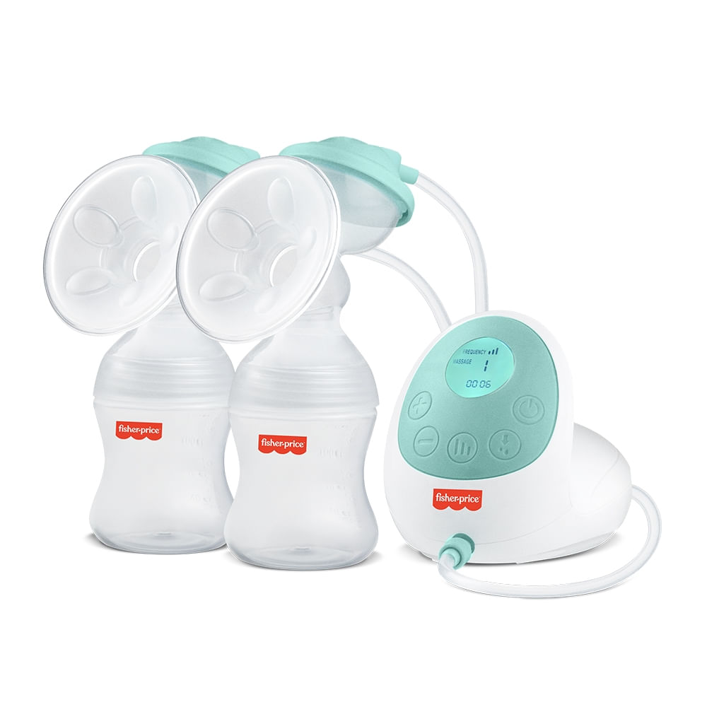 Bomba tira leite Elétrica Dupla Mom's Essentials Fisher-Price - BB1224